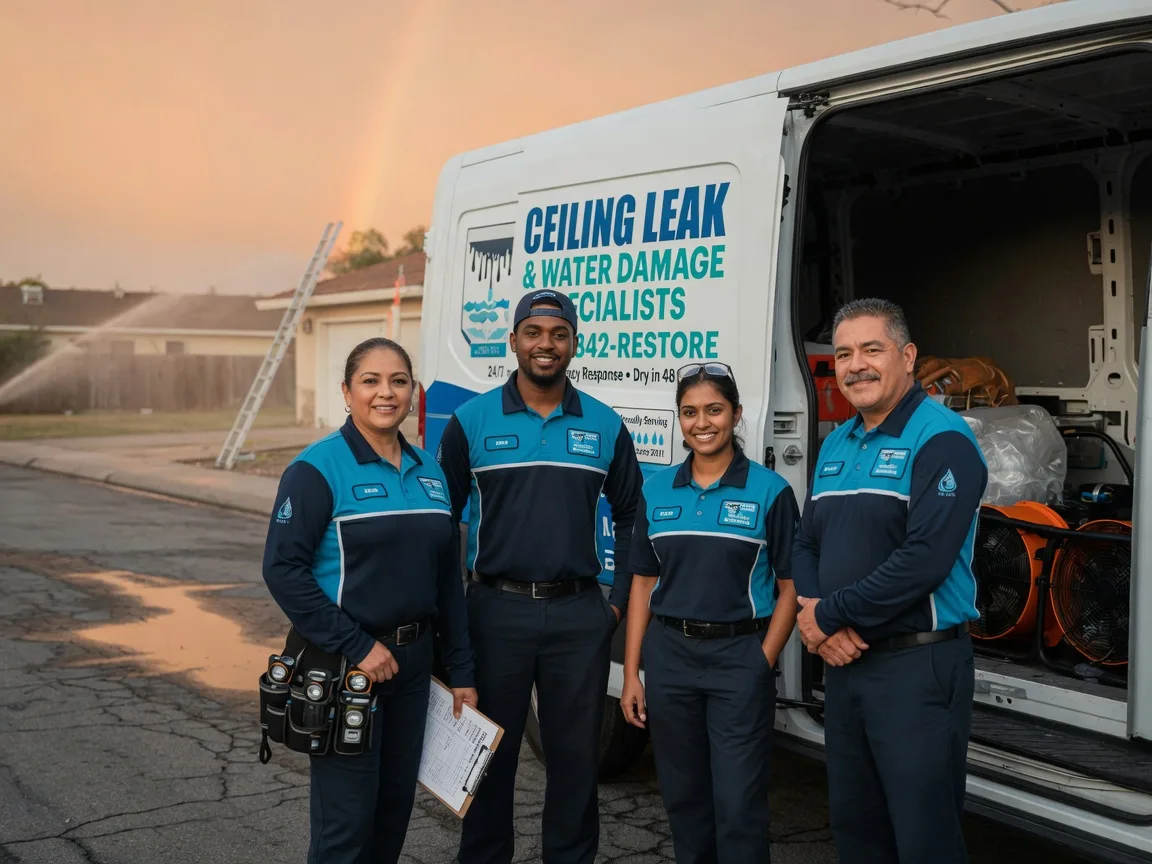 Ceiling Leak Cleanup company in Castroville, TX